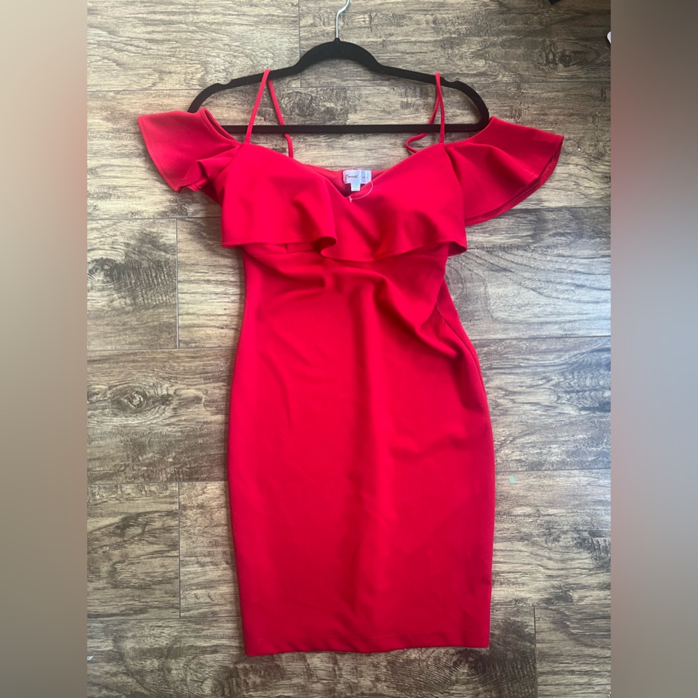 Red dress